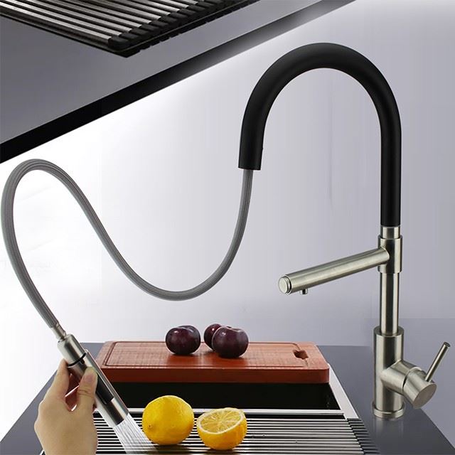 Dual Spray Kitchen Faucet