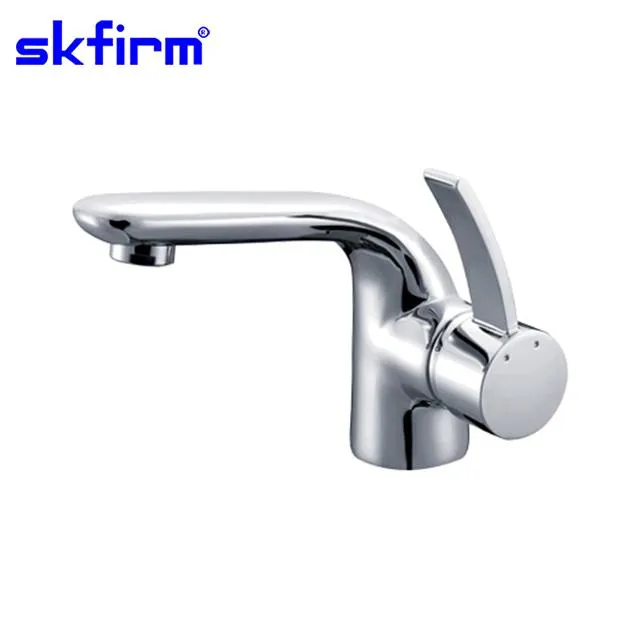 Brass Hot And Cold Water Mixer Brass Basin Faucet For Family