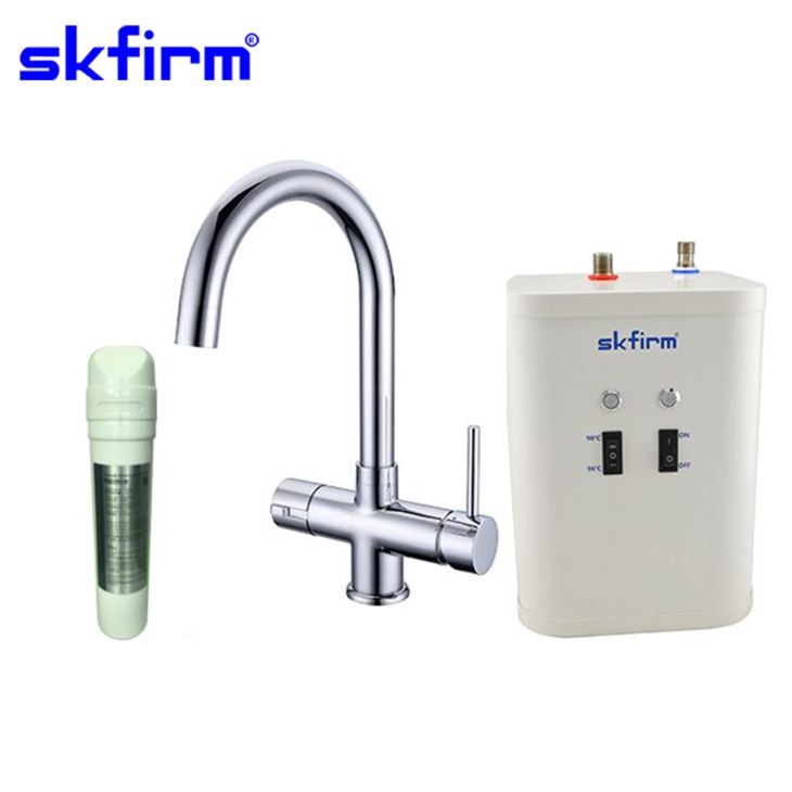 Instant 98 Degree Hot Water Faucet With Boiler And Filter