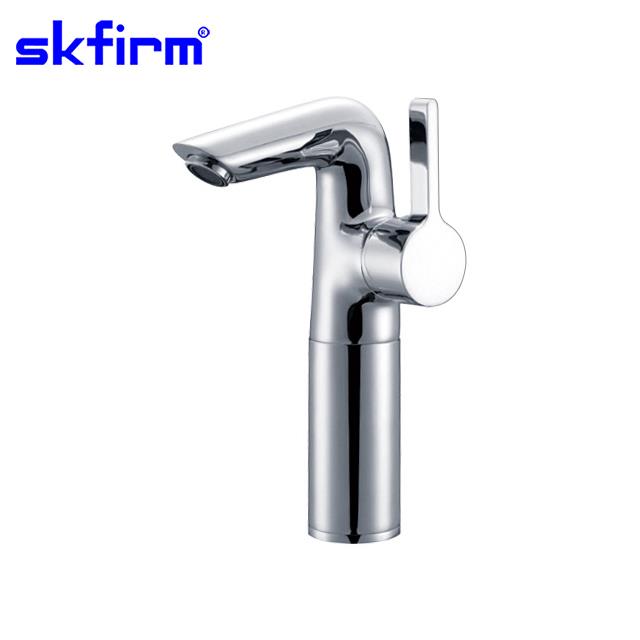 Modern Style Brass Hot And Cold Water Mixer Brass Basin Faucet