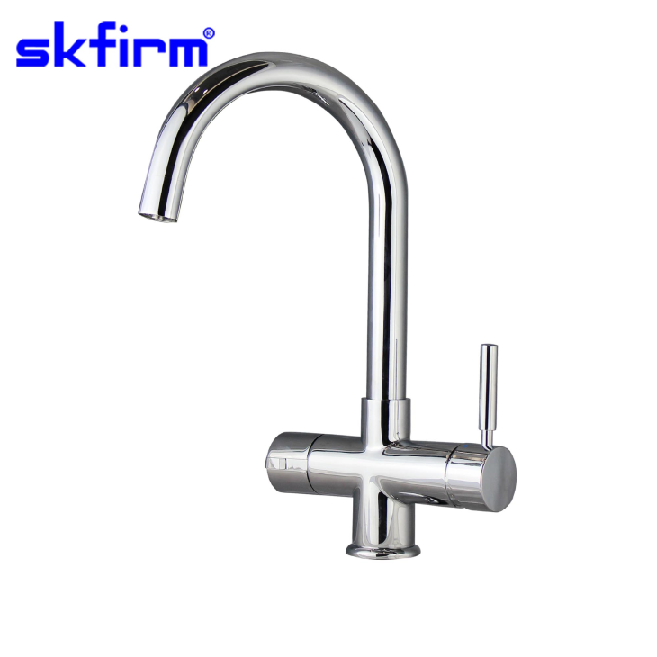 Safe Instant Boiling Filter Water Kitchen Sink Mixer Tap With Tank