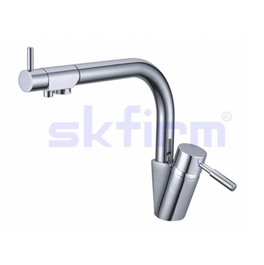 Triflow Kitchen Faucet with RO Water Filter Tri Flow Cartridge