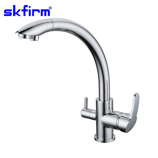 3 Way Water Filter Tap Kitchen Sink Faucet