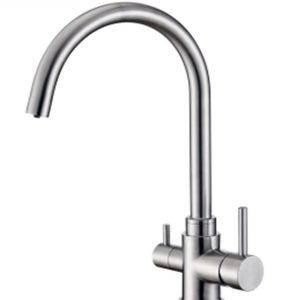 Edelstahl-Wasserfilter Dreiwegehähne