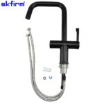 SKFIRM ニューデザイン マットブラック 3WAYキッチン水栓